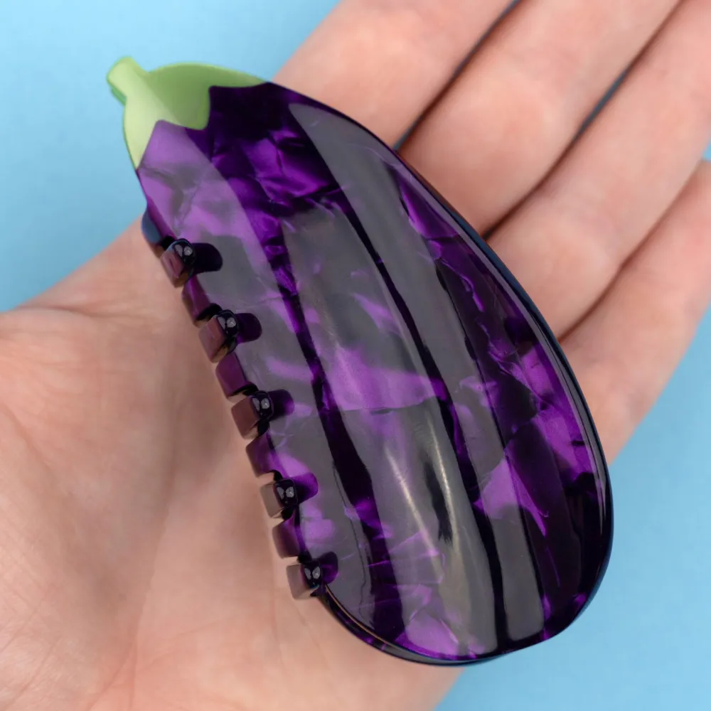 Cheap Pince à cheveux Aubergine Pinces À Cheveux