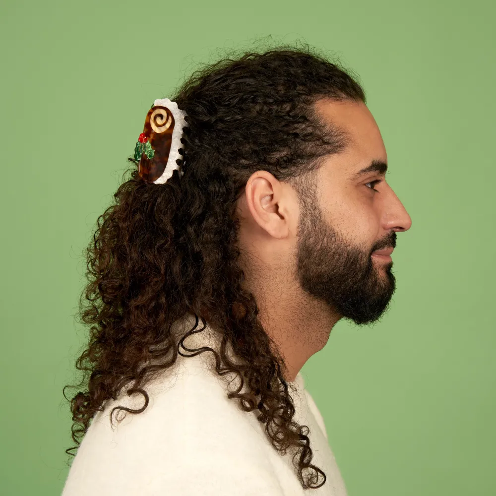 Cheap Pince à cheveux Bûche de Noël Pinces À Cheveux