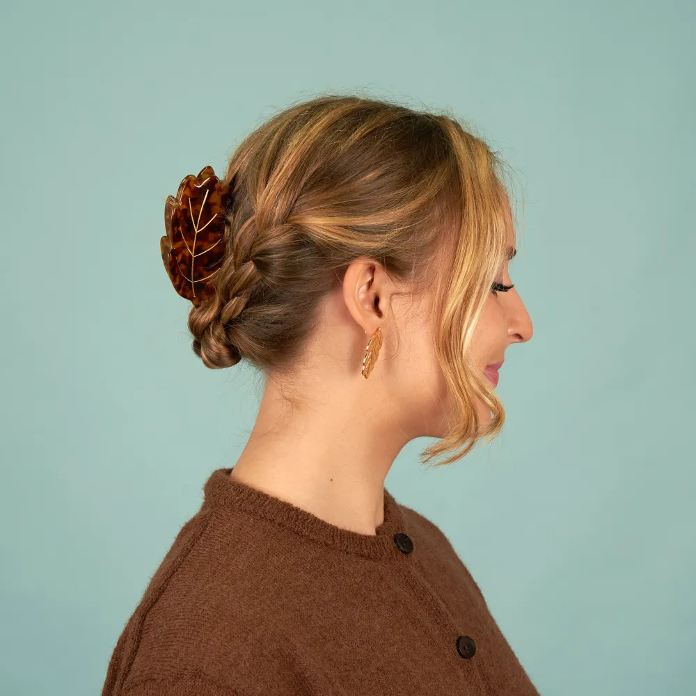 Store Pince à cheveux Feuille Pinces À Cheveux