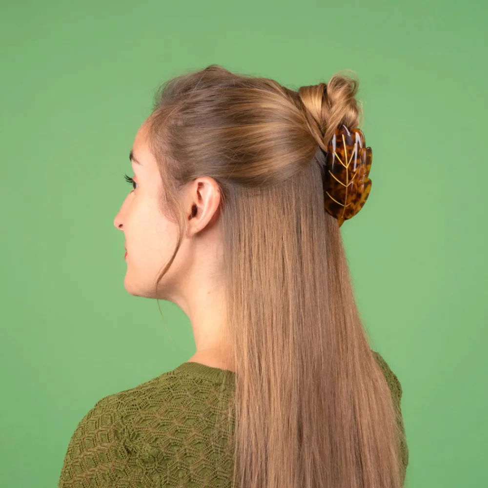 Store Pince à cheveux Feuille Pinces À Cheveux