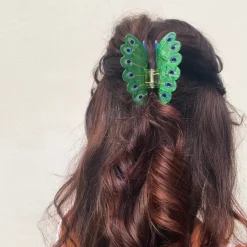 New Pince à cheveux Paon Grandes Pinces À Cheveux|Pinces À Cheveux