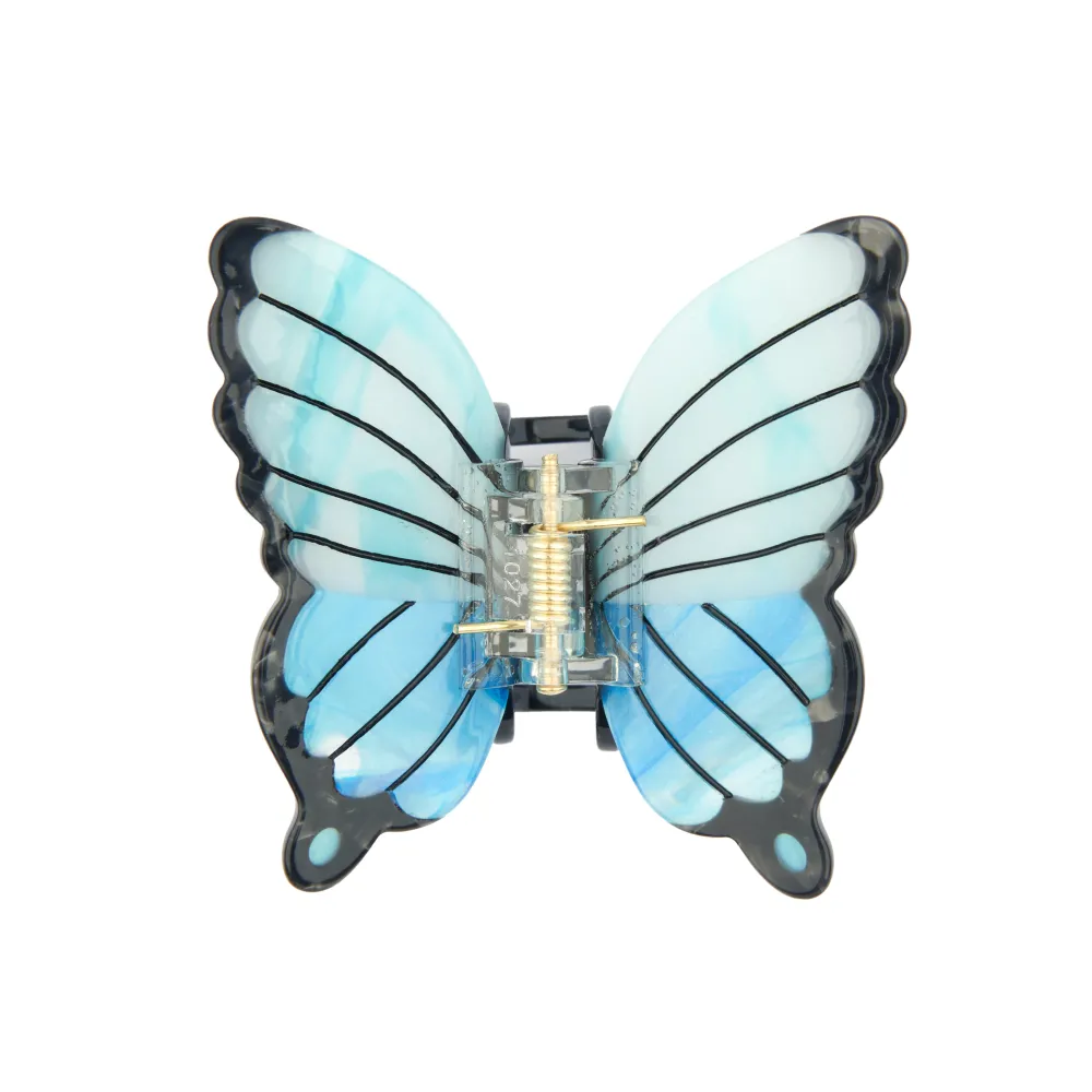 Hot Pince à cheveux Papillon Bleu Pinces À Cheveux