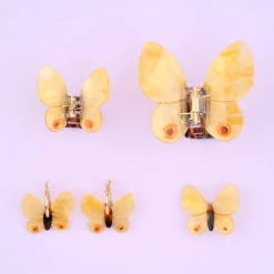 Discount Pince à cheveux Papillon Jaune Pinces À Cheveux
