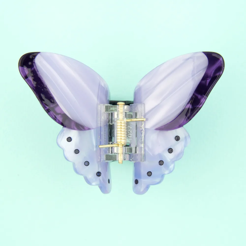 Store Pince à cheveux Papillon Mauve Pinces À Cheveux