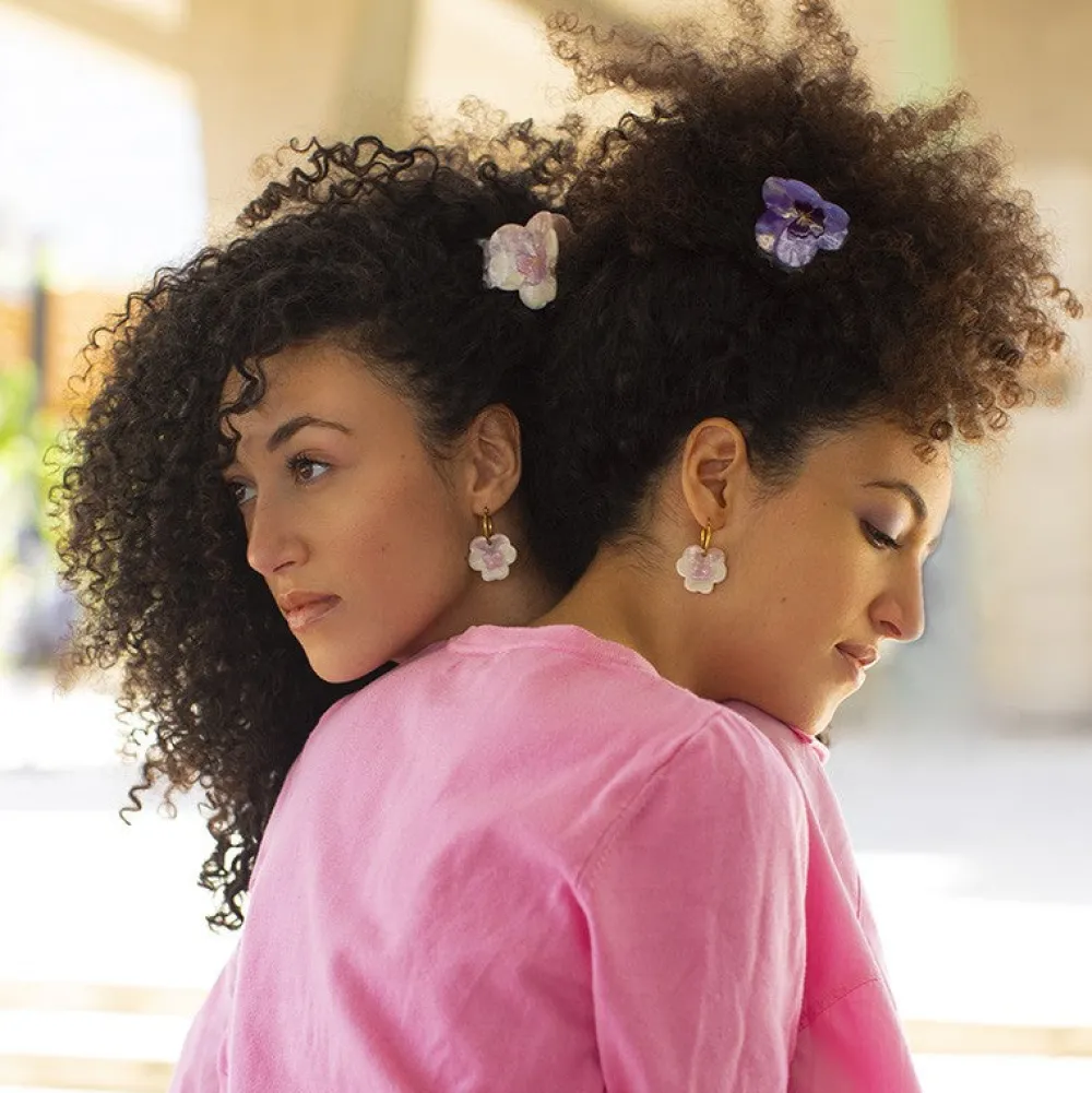 Discount Pince à cheveux Pensée Mauve Pinces À Cheveux