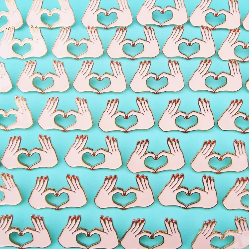 Cheap Pin's Amour - Blanc Pin's