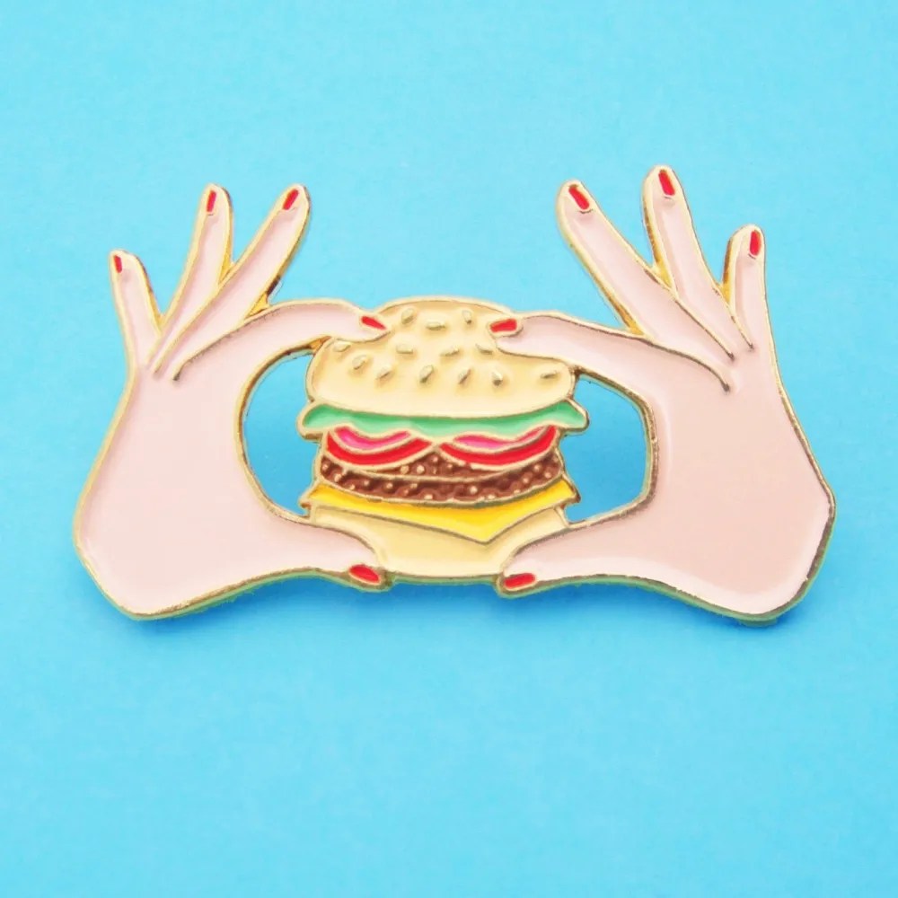 Hot Pin's Burger Pin's