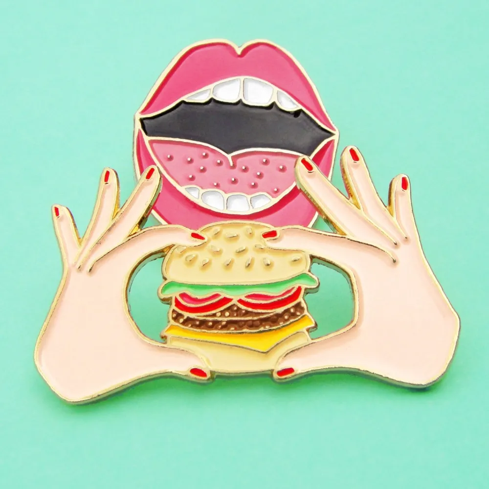 Hot Pin's Burger Pin's