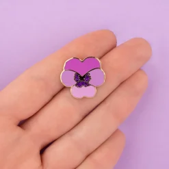 Hot Pin's Pensée Mauve Pin's