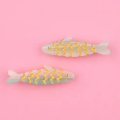 Cheap Set Barrettes Sardines Barrettes